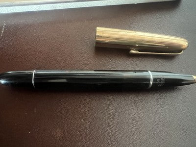 Aurora Pen Fountain Pen 88 Piston Pen Gold 14kt Marking Vintage 2060456 