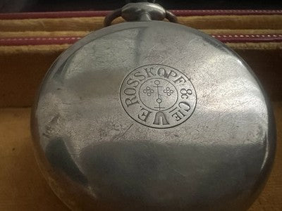 🔴 ROSKOPF orologio tasca uomo parti ricambio o riparazione vintage DEL 1900