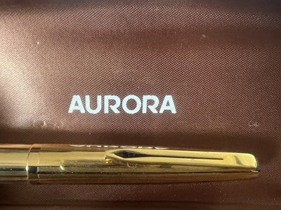 Aurora Stylo-Plume Stylo à Plume 98 Riserva Magique Stylo Plume Or F Vintage