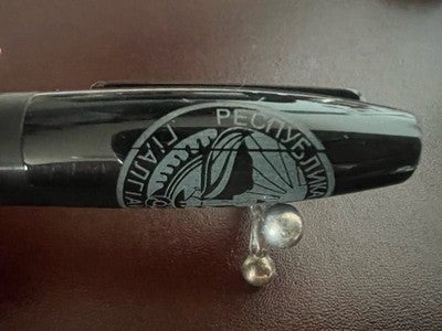 🔴 MONTEGRAPPA penna sfera Fortuna Chechnya nera rutenio Edizione Limitata