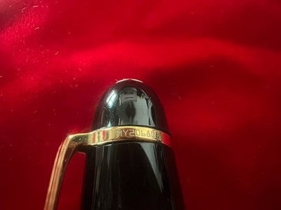 🔴 MONTBLANC penna sfera Pix Large Barrel oversize diametro Ø 6,3 con astuccio