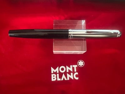 🔴 MONTBLANC stilografica Monterosa Silvexa pennino oro 14 kt vintage 1950