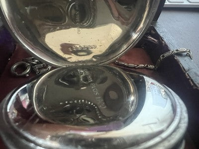 🔴 ZENITH orologio tasca Ferrovie Stato Gran Prix 1900 ASSEGNATO capo stazione