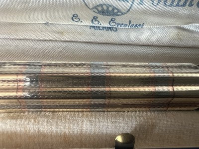 🔴 WATERMAN'S penna stilografica retrattile pennino ORO funziona vintage B