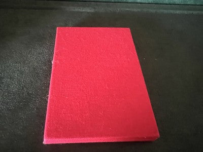 🔴 DIOR specchio specchietto borsa tessuto rosso con monogramma metallo dorato