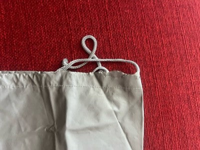 🔴 PRADA sacche borsa scarpe anti polvere o viaggio PVC originali 2 PEZZI