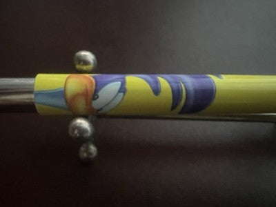 🔴 PARKER penna sfera gialla Warner Bros 1998 con refill roller