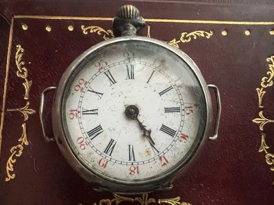 Armbanduhr Silber 800 Frauen Handgelenk Teile Ersatzteile Zylinderkopf 21