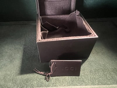 Gucci Jewelry Box Pendant Earrings Case With Tag
