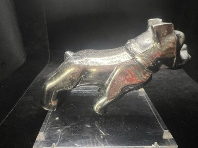 🔴 Maskottchen AUTO Hund BULLDOG Motorhaube Amerikanisches Auto LKW MACK Vintage