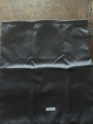 🔴 PRADA sacca borsa accessori anti polvere viaggio L 34 h 37 originale no lacci