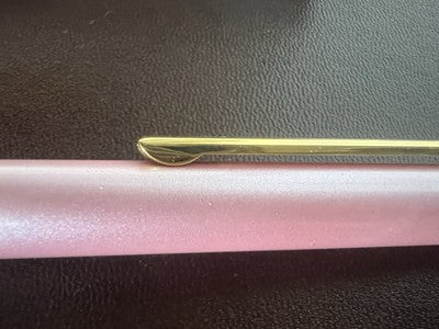 🔴 PELIKAN penna stilografica lacca rosa madreperla pennino M vintage