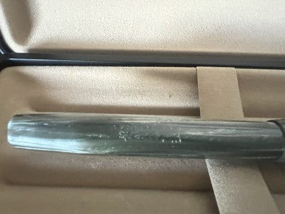 🔴 WATERMAN'S penna stilografica celluloide a leva pennino Longines ORO scrive