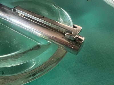 🔴 TIFFANY & Co penna sfera ARGENTO MASSICCIO 925 Sterling forte peso scrive