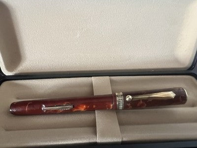 Epenco Stift Füllfederhalter Zelluloid Marmoriert Hebel Schreibt Vintage