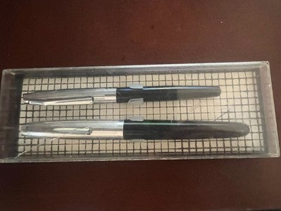 🔴 Penna stilografica pistone e sfera con punta a freccia Design vintage ’60 G