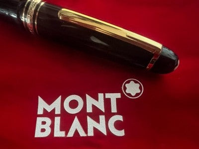 🔴 MONTBLANC penna sfera Pix Large Barrel oversize diametro Ø 6,3 con astuccio