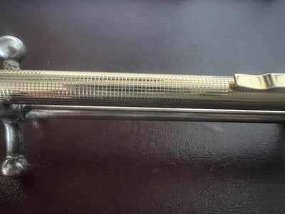 🔴 LALEX penna sfera placcata oro guilloché scatto vintage con astuccio B