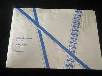Presse Encolleuse ISING 8/16 MM Bande Placage D’Épissage Machine Pro NOS