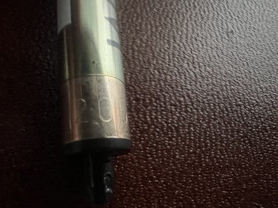 Lamy Recharge Stylo-Plume Sphère M16 Moyen Encre Noir 3 Pièces Recharge