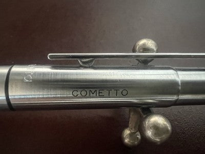 AURETTA Stylo À Plume Sphère Chromée Par Aurora Luxe Écrit Vintage A 