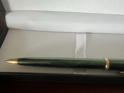 🔴 Matita meccanica WATERMAN Gentleman lacca verde iridescente matita con mina