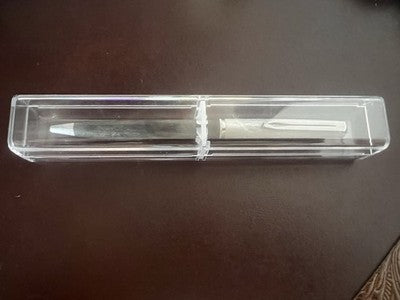 AURORA Bolígrafo 98 Resina Satinada Tapa De Metal SCRIBE Vintage