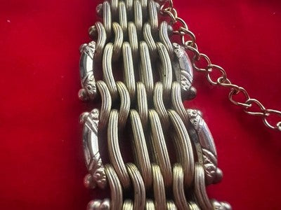 🔴 CATENA orologio tasca vittoriana con sigillo HARRY pinchbeck antica '800