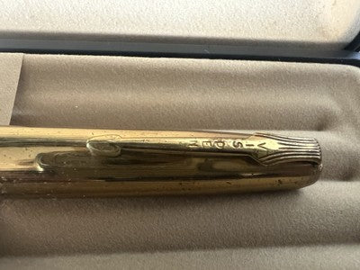 🔴 VIS PEN penna stilografica bordeaux Autovac pennino dorato scrive vintage