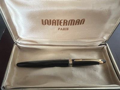 🔴 WATERMAN penna sfera Continental Paris scrive con scatola vintage