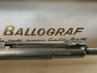 Ballograf Stylo-Plume Sphère Bouton Automatique Signum Chrome Satin 2