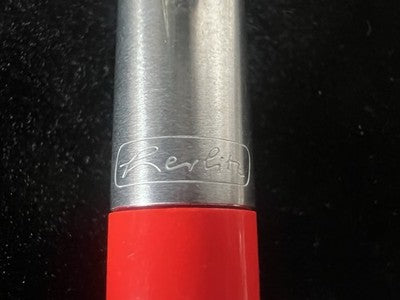 🔴 HERLITZ penna stilografica Tornado SLS rossa a cartuccia scrive vintage
