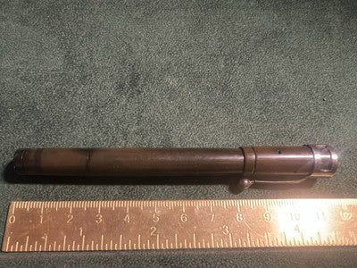 Red Waterman's Retractable Fountain Pen Ebonite 121/2 Vintage A
