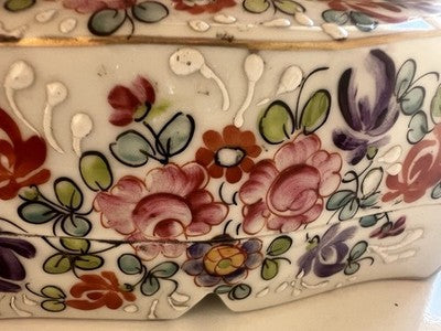 Limoges Tintenfass, Porzellan-Eiskübel | Edelstahl-Handservice, Vintage, Ende des 19. Jahrhunderts 