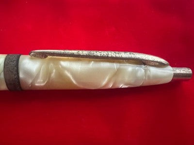 🔴 Matita meccanica celluloide marmorizzata a ragno con mine 1,4 vintage 1940