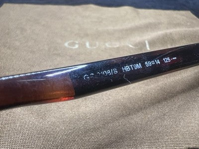 🔴 GUCCI occhiali donna sole GG 3108/S HBT9M tartarugati lenti sfumate