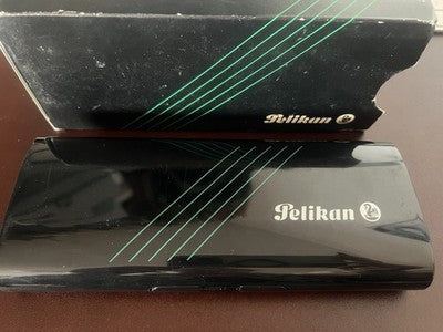 Stylo Plume PELIKAN P381 NOIR Feder ODER 14 KT F Vintage NOS 