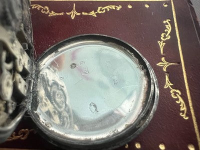 Armbanduhr Silber 800 Frauen Handgelenk Teile Ersatzteile Zylinderkopf 21