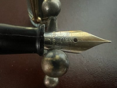 Stift Füllfederhalter Celluloid Zelluloid Pigmente M Schreibt Vintage '40 