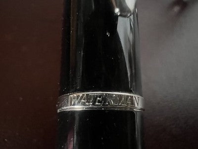 Waterman Stylo-Plume Stylo à Plume Emisphere Laque Noire F mit Kartuschen 