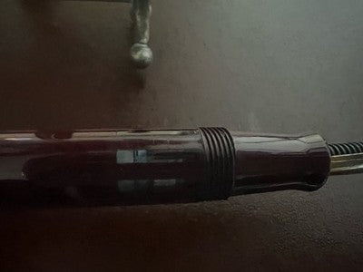 of Nazareth Gabrielli Pen Fountain Pen Bordeaux A Piston Pen F Pencil Case