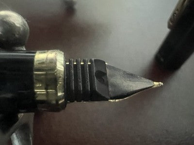 SHEAFFER Pluma Estilográfica Sentinel Laca F4 + Bolígrafo Set Vintage Caja