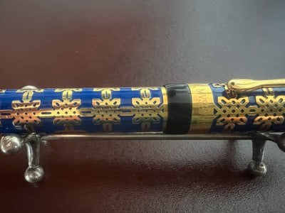 Vatican Museums Pen Fountain Pen Lacquer Decor Bas Relief Edition Numbered