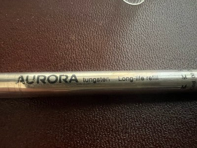 Aurora Recharge Stylo-Plume Encre Blue M Moyen Ipsilon 2 Pièces 