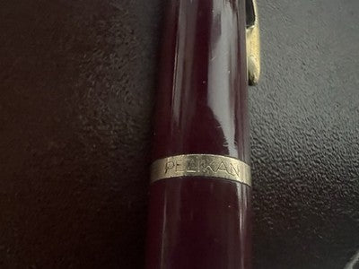 Pelikan Pen Sphere K200 Burgundy Bordeaux Marking Vintage Rare Years’ 60