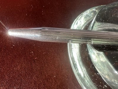 Dupont Silver Ballpoint Pen 925 Gold Plated Writes
