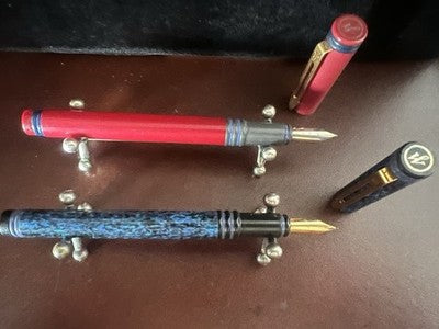 🔴 WATERMAN penne stilografiche Paris a cartuccia scrivono vintage 2 PENNE