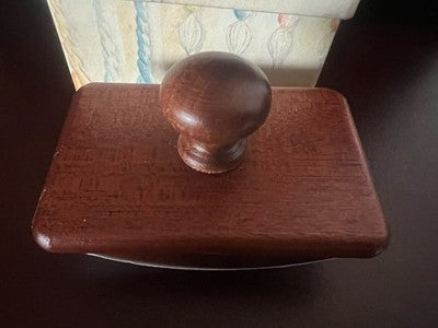 Dry Pad for Pluma Vintage Madera with Longitudinal Strip 9 Cm 