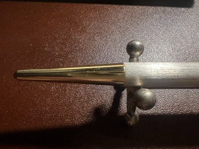 🔴 PELIKAN penna sfera Stratos cromata satinata pulsante a scatto vintage