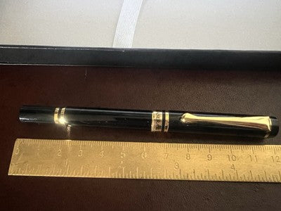 Maserati Stylo-Plume Stylo à Plume Laque Noire Profiles oder F Cartouches Pelikan 